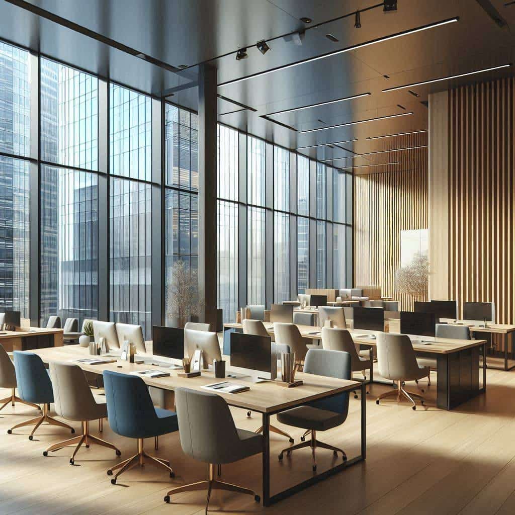 办公区局部施工期间研发团队的写字楼办公灵活工位设置该从哪些环节调整